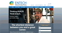 Desktop Screenshot of entechtraining.org